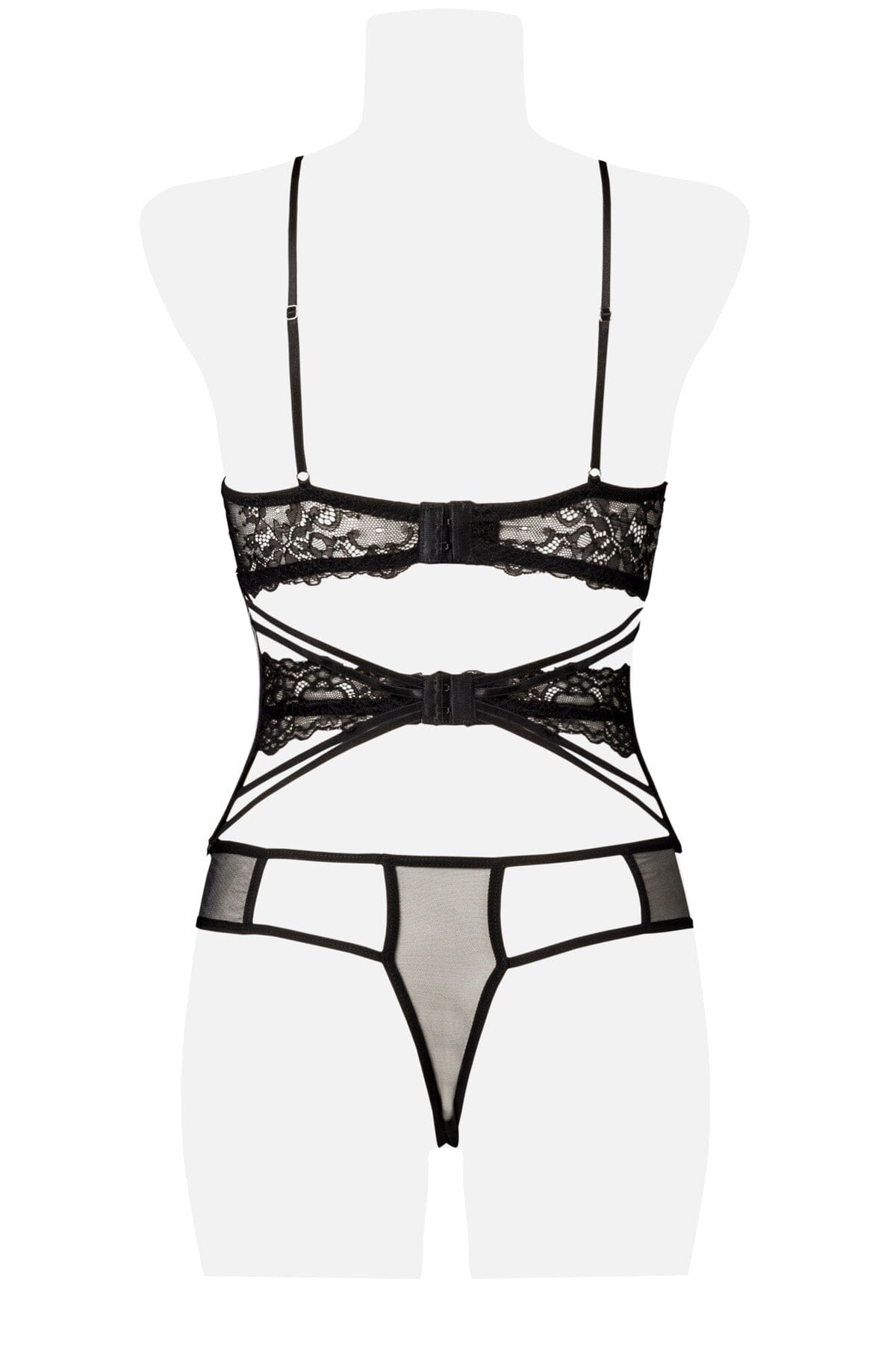 3 Piece Crisscross Bra And Brief Set