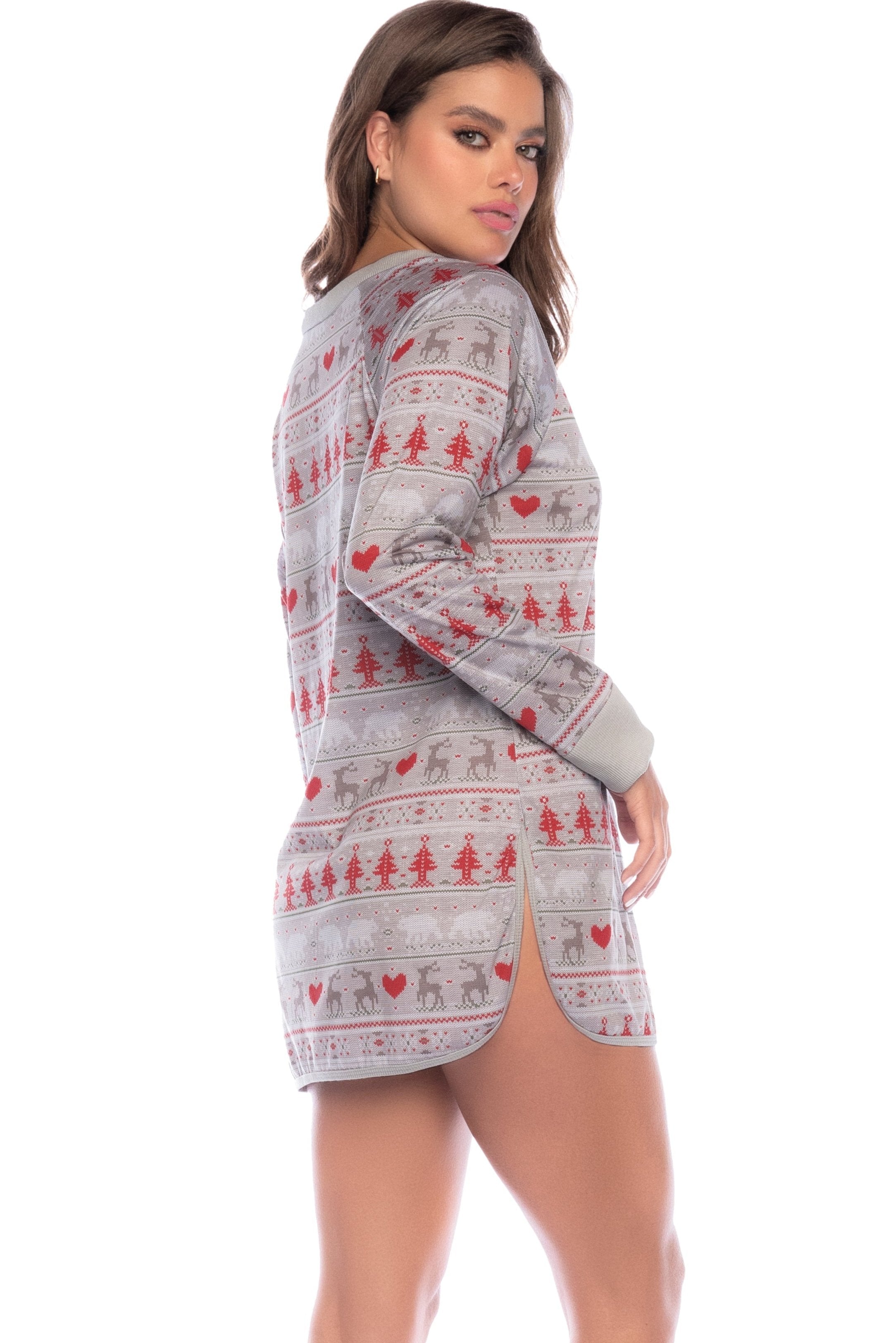 Holiday Print Chemise