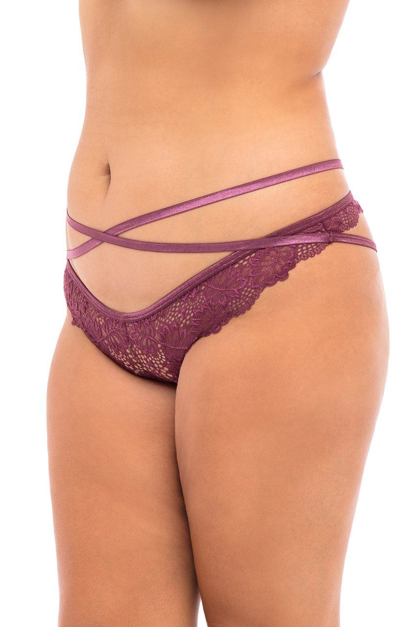 Plus Size Lace Boyshort