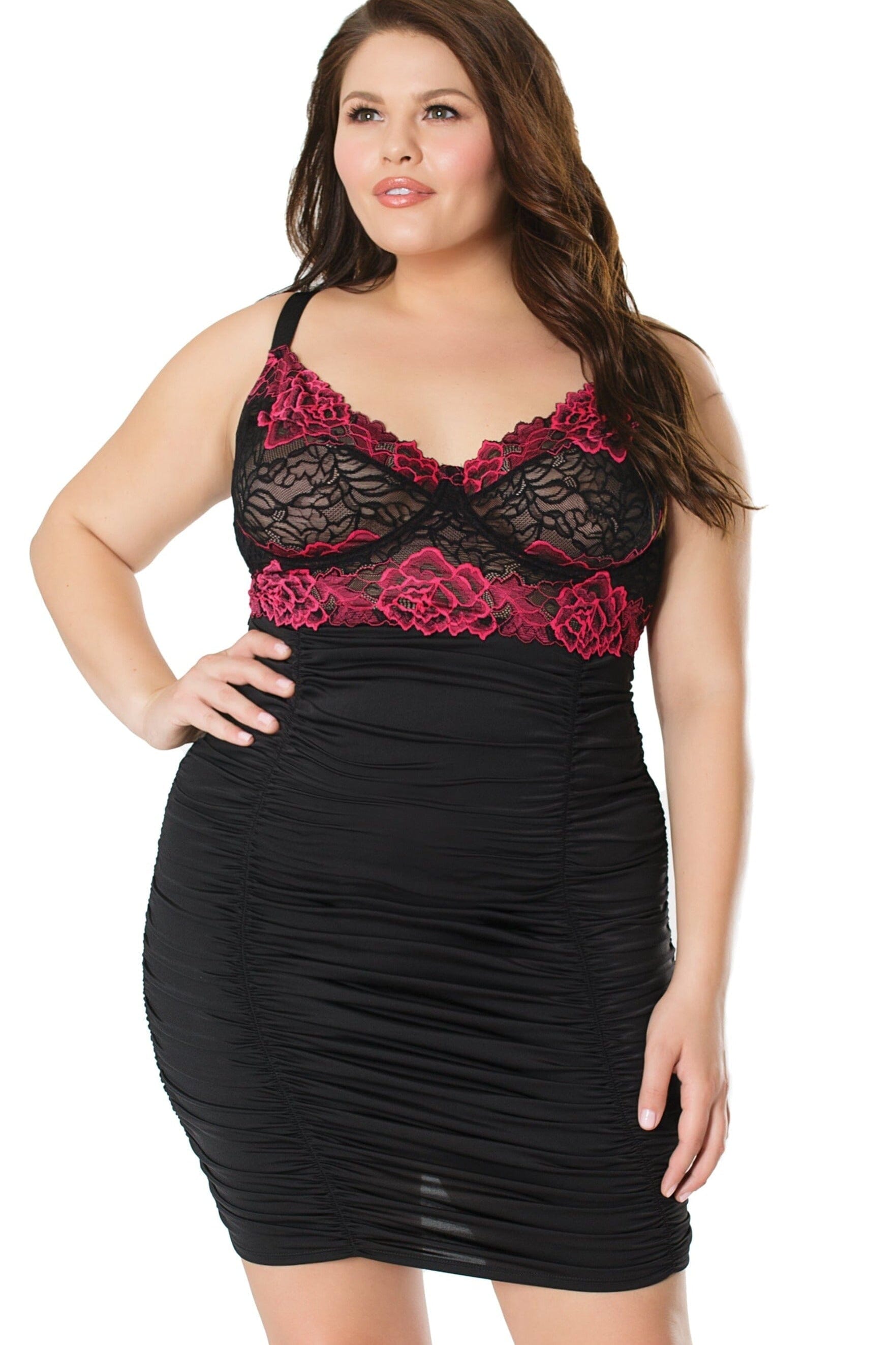 Scallop Lace Chemise | Plus Size