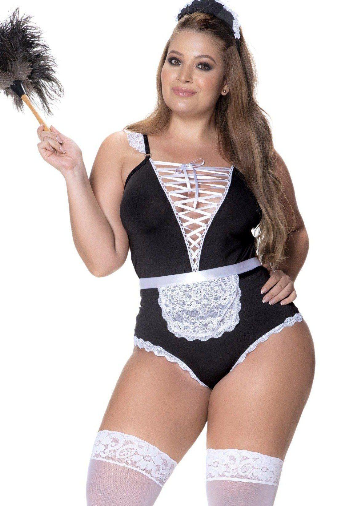 Plus Size Sexy Maid