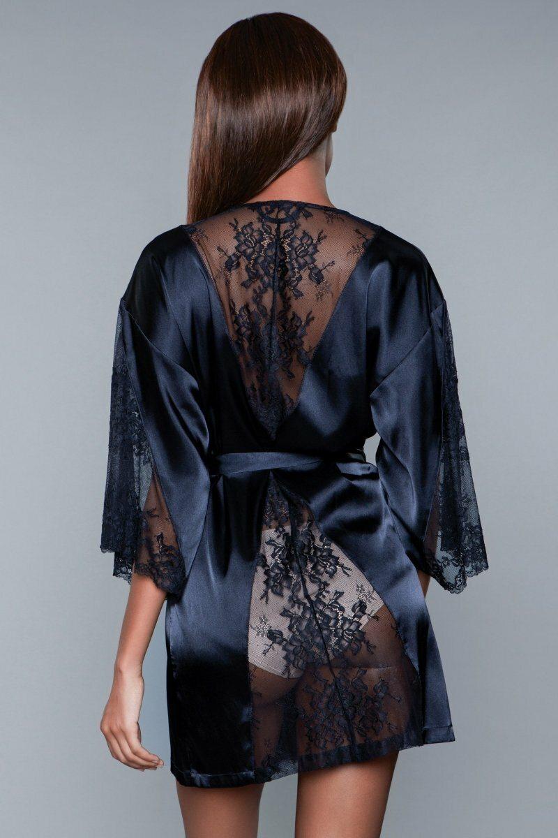 Satin and Lace Robe